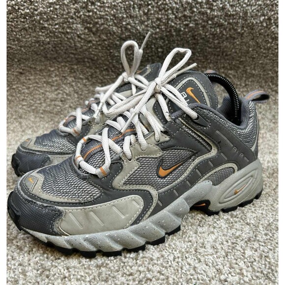 Nike Shoes Womens 8 Gray Terra Sebec ACG Air Tail Sneakers Outdoors 020406 - Picture 1 of 13